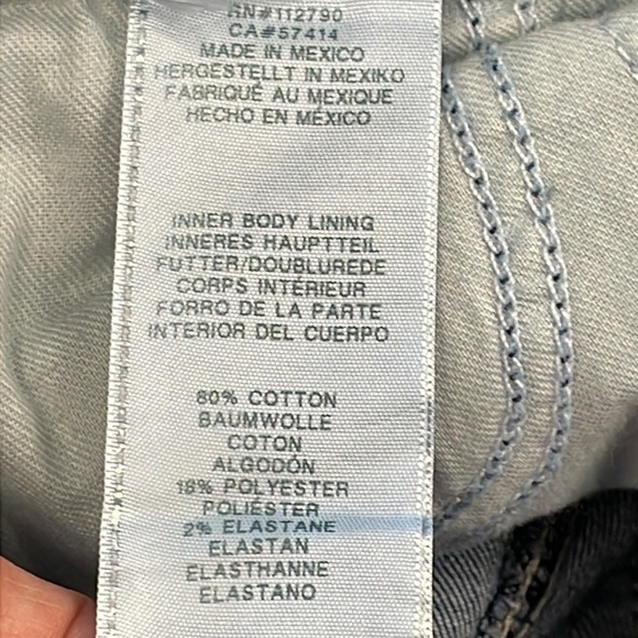 True Religion Halle Mid Rise Super Skinny Jeans Medium Dark Wash Sz 28 - Picture 11 of 12